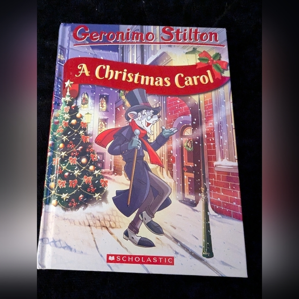 Geronimo Stilton, Hardcover Book A Christmas Carol classic Christmas tale.